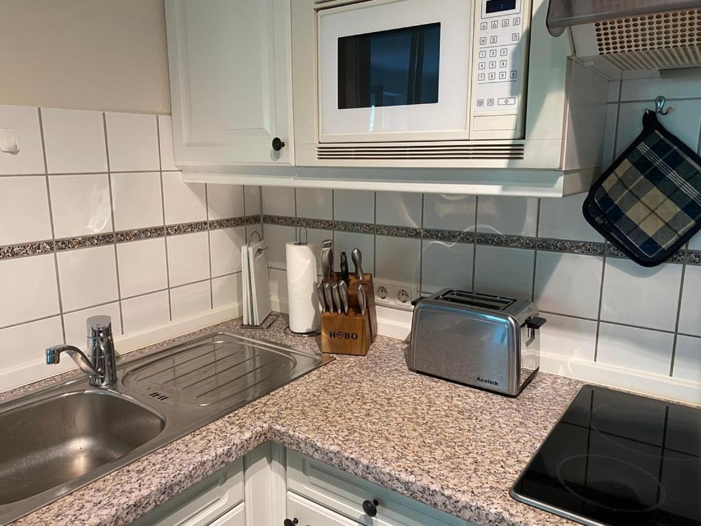 Haus Jenny Wohnung E1 Mit Terrasse 博尔滕哈根 外观 照片